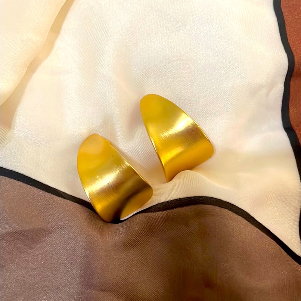 Gold Statement Earrings